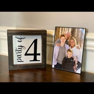 Farmhouse Party of # sign **FREE SHIPPING**